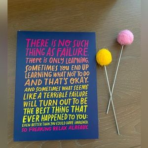 Lisa Congdon Journal There's No Such Thing As Failure Learning Mindful Self Love